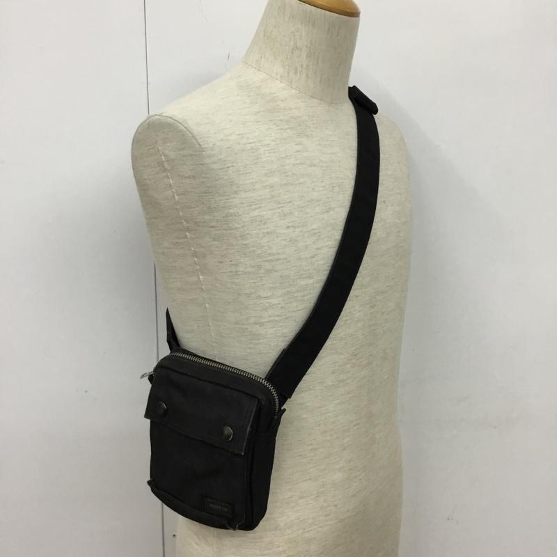 ポーター PORTER ウエストバッグ ウエストバッグ スモーキー ロゴ、文字 黒 / ブラック / メンズ USED 古着 中古 10109214