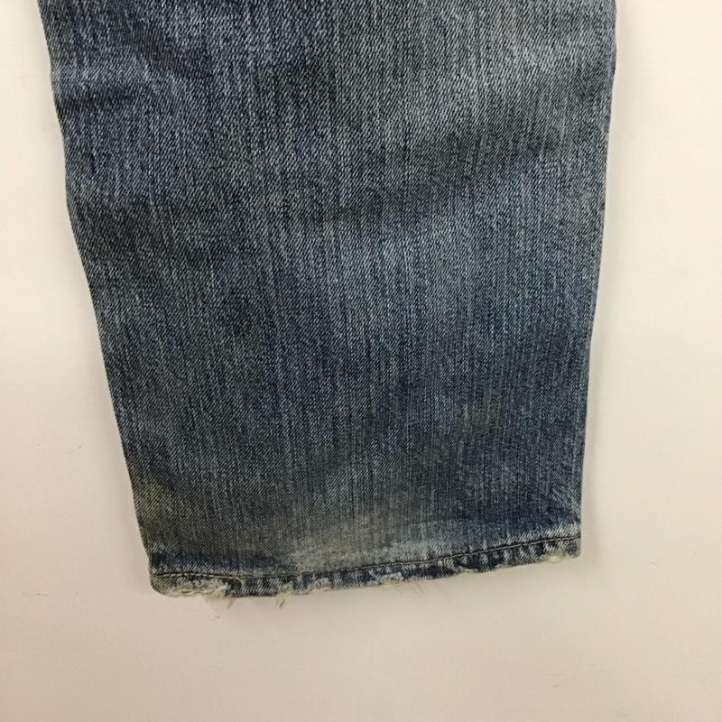 リーバイストラウスアンドコー Levi Strauss & co. パンツ デニム、ジーンズ デニムパンツ ストレートパンツ ワイドパンツ カジュアルパンツ 32インチ 無地 インディゴ / インディゴ /  メンズ USED 古着 中古 10124654