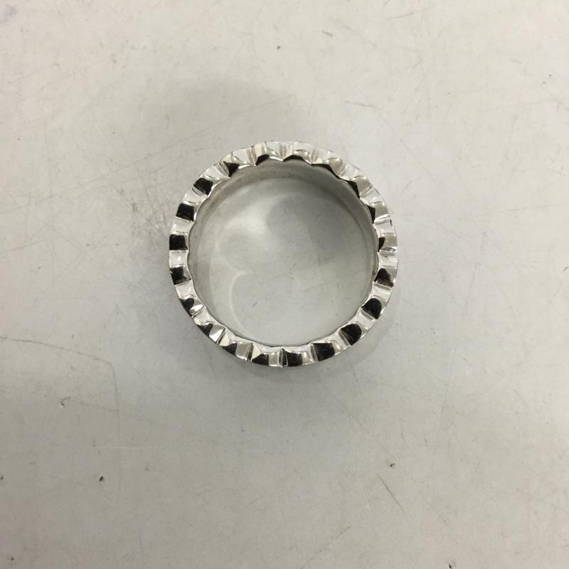 マークジェイコブス MARCJACOBS アクセサリー 指輪 THE MEDALLION RING SCALLOPED ザ メダリオン リング スカラップ 11号 ロゴ、文字 紫 / パープル / レディース USED 古着 中古 10133409