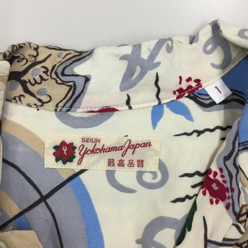 古着 USED シャツ、ブラウス 半袖 半袖シャツ カラーシャツ 半袖カットソー アロハシャツ 1 総柄 マルチカラー / マルチカラー /  メンズ USED 古着 中古 10108548
