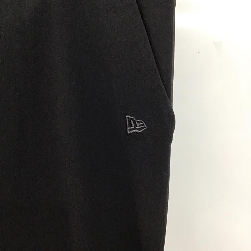 ニューエラ NEW ERA パンツ スラックス カジュアルパンツ ワイドパンツ ストレッチパンツ 無地 黒 / ブラック /  メンズ USED 古着 中古 10127317
