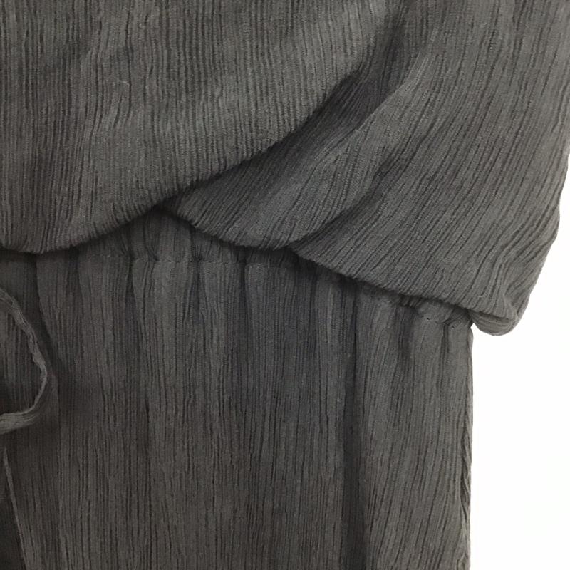 オリーブデオリーブ OLIVE des OLIVE ワンピース ロングスカート ノースリーブロングワンピース フレアスカート M 無地 黒 / ブラック / レディース USED 古着 中古 10135192