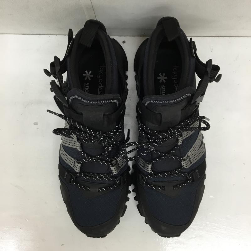 ニューバランス New Balance アウトドアシューズ アウトドアシューズ MSRC4GSW New Balance Extreme Spec R_C4 Mid Snow Peak Black スノーピーク 27.5cm ロゴ、文字 黒 / ブラック / X 青 / ブルー / メンズ USED 古着 中古 10134722