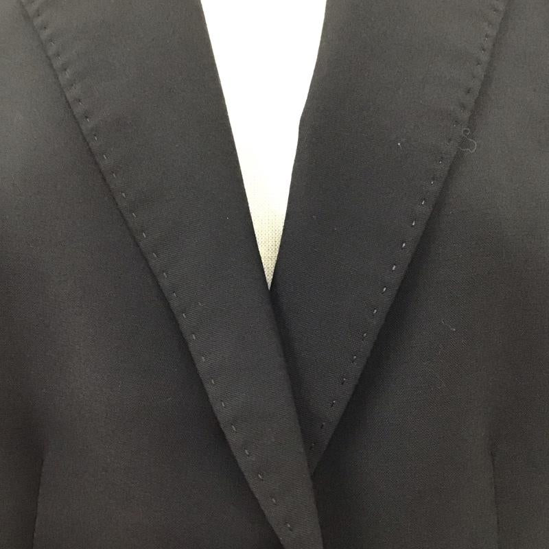バーバリーブルーレーベル BURBERRY BLUE LABEL スーツ パンツスーツ E1F25-564-09 テーラードジャケット E1R38-564-09 センタープレス 38 ワンポイント 黒 / ブラック / レディース USED 古着 中古 10121096