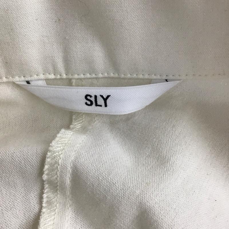 スライ SLY シャツ、ブラウス 長袖 030bsy30-4810 2 無地 白 / ホワイト / レディース USED 古着 中古 10119878