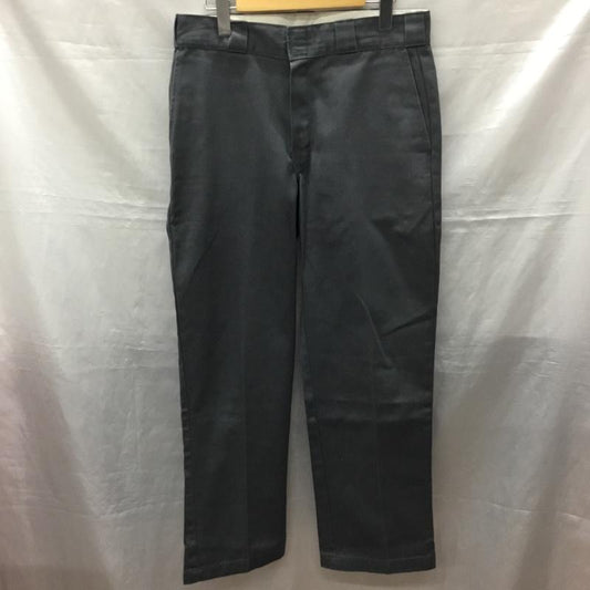 ディッキーズ Dickies パンツ ワークパンツ、ペインターパンツ ワークパンツ ワイドパンツ カジュアルパンツ 無地 灰 / グレー /  メンズ USED 古着 中古 10122378