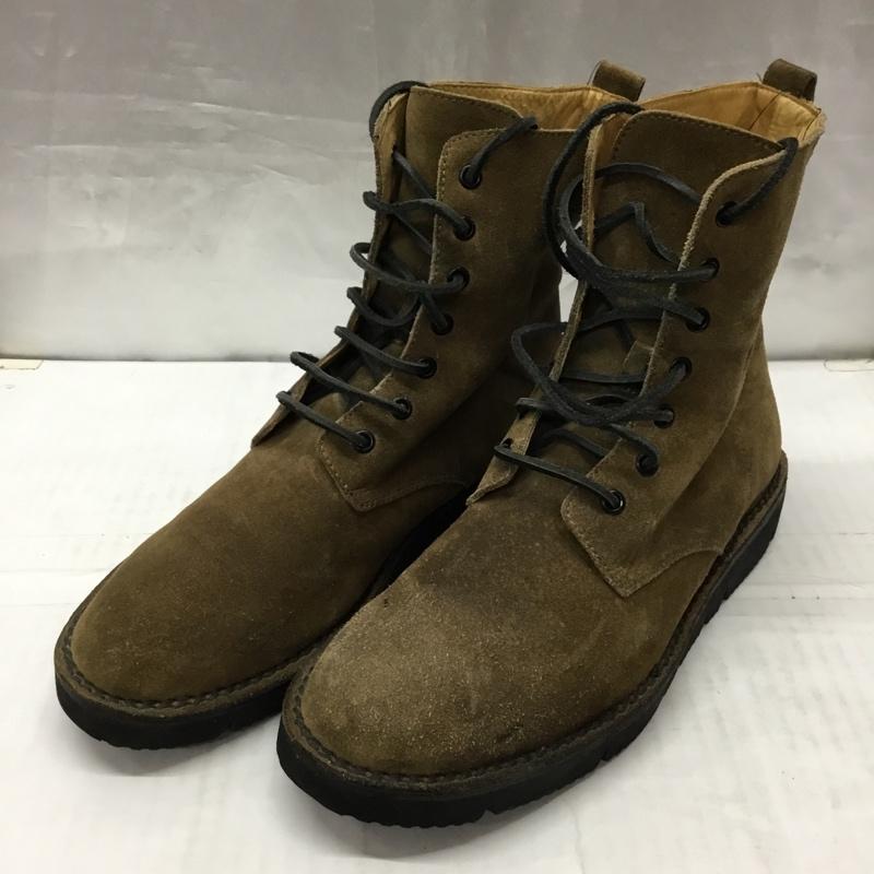 ブッテロ BUTTERO ブーツ 一般 D5610 スウェード 41 1/2 無地 ベージュ / ベージュ / メンズ USED 古着 中古 10113687