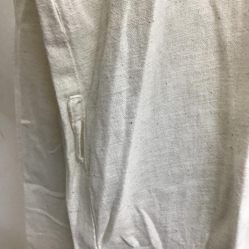 ザラ ZARA TRAFALUC ワンピース ロングスカート 長袖シャツワンピース ロングワンピース カジュアルワンピース フレアスカート M 無地 オフホワイト / オフホワイト / レディース USED 古着 中古 10105932
