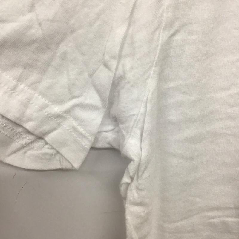 ポロラルフローレン POLO RALPH LAUREN Tシャツ 半袖 半袖カットソー 無地Tシャツ クルーネックカットソー L 無地 白 / ホワイト / メンズ USED 古着 中古 10138113