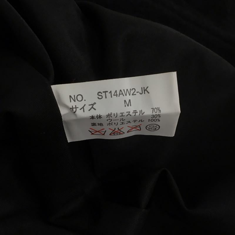 スーパーサンクス SUPERTHANKS コート コート一般 M 無地 黒 / ブラック / メンズ USED 古着 中古 10109343
