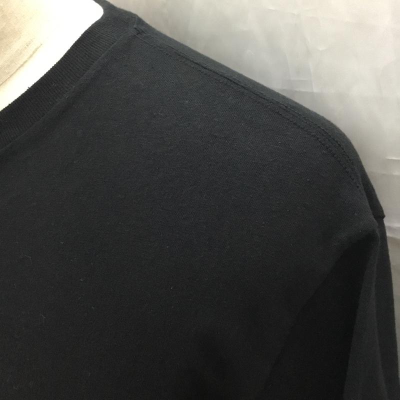 チルトザオーセンティックス tilt The authentics Tシャツ 半袖 半袖カットソー プリントTシャツ クルーネックカットソー 2 無地 黒 / ブラック /  メンズ USED 古着 中古 10112331