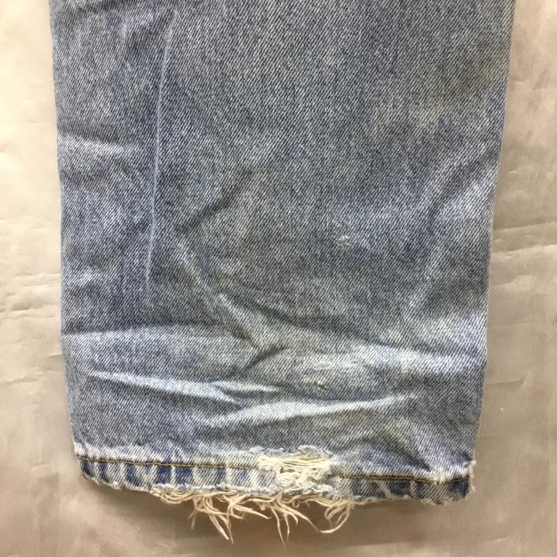リーバイス Levi s パンツ デニム、ジーンズ W32 L32 32インチ 無地 青 / ブルー /  メンズ USED 古着 中古 10120996