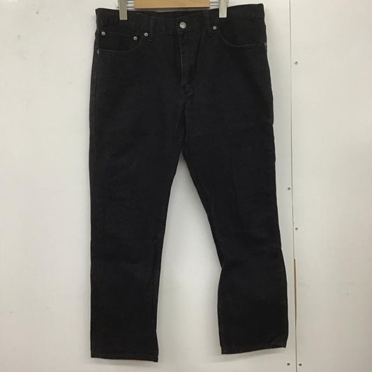 リーバイストラウスアンドコー Levi Strauss & co. パンツ デニム、ジーンズ デニムパンツ ワイドパンツ カジュアルパンツ 36インチ 無地 黒 / ブラック /  メンズ USED 古着 中古 10126819