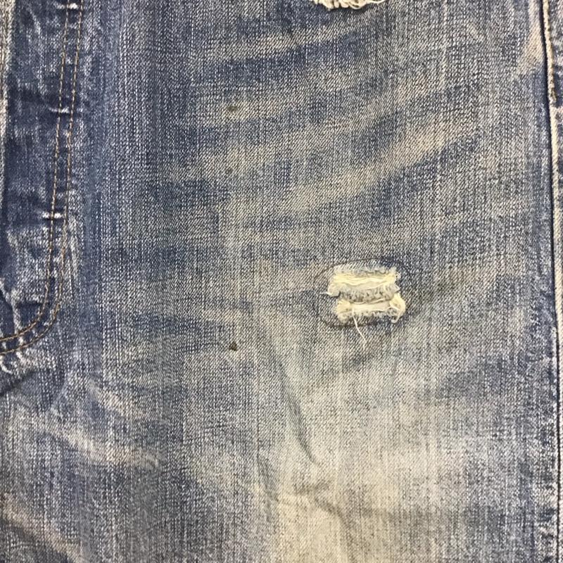 リーバイストラウスアンドコー Levi Strauss & co. パンツ デニム、ジーンズ デニムパンツ ワイドパンツ カジュアルパンツ 36インチ ダメージ加工 インディゴ / インディゴ /  メンズ USED 古着 中古 10126815