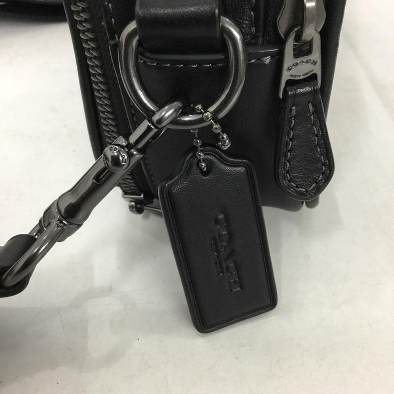 コーチ COACH ショルダーバッグ ショルダーバッグ CM109 シグネチャー ロゴ、文字 黒 / ブラック / メンズ USED 古着 中古 10149243