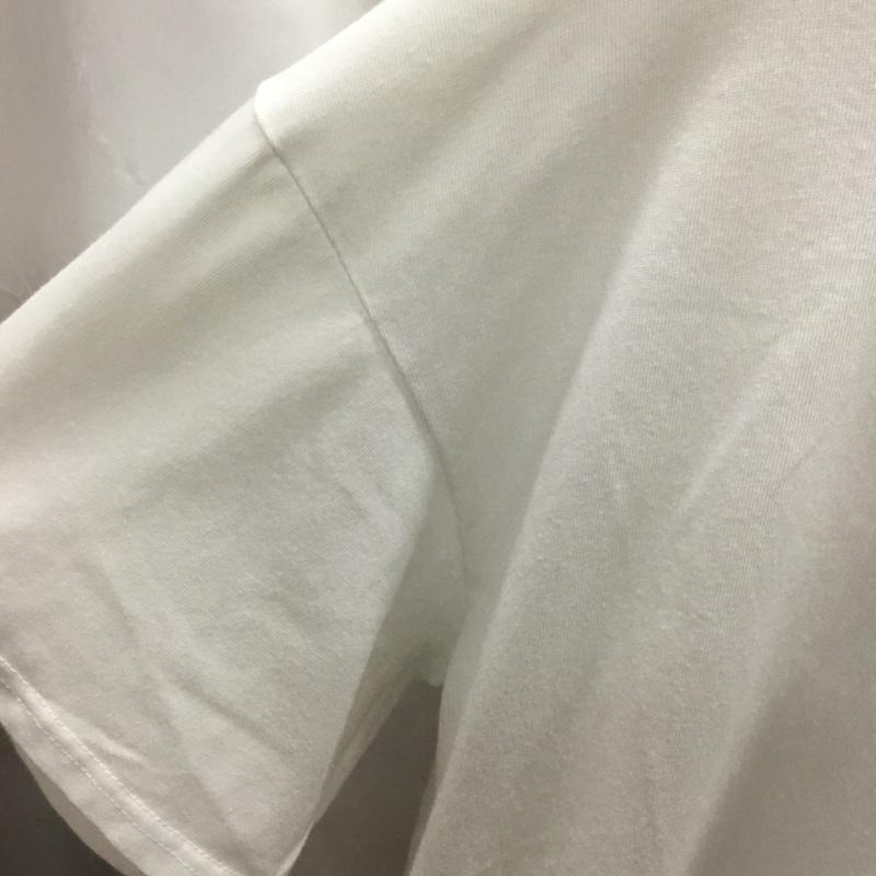 イング INGNI Tシャツ 半袖 231-100388-00 BACKサークルロゴチュニックTシャツ 半袖カットソー プリントTシャツ M プリント 白 / ホワイト / レディース USED 古着 中古 10113322