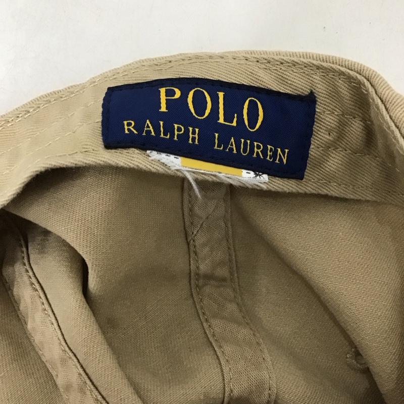 ポロラルフローレン POLO RALPH LAUREN 帽子 キャップ 無地 ベージュ / ベージュ / メンズ USED 古着 中古 10148217