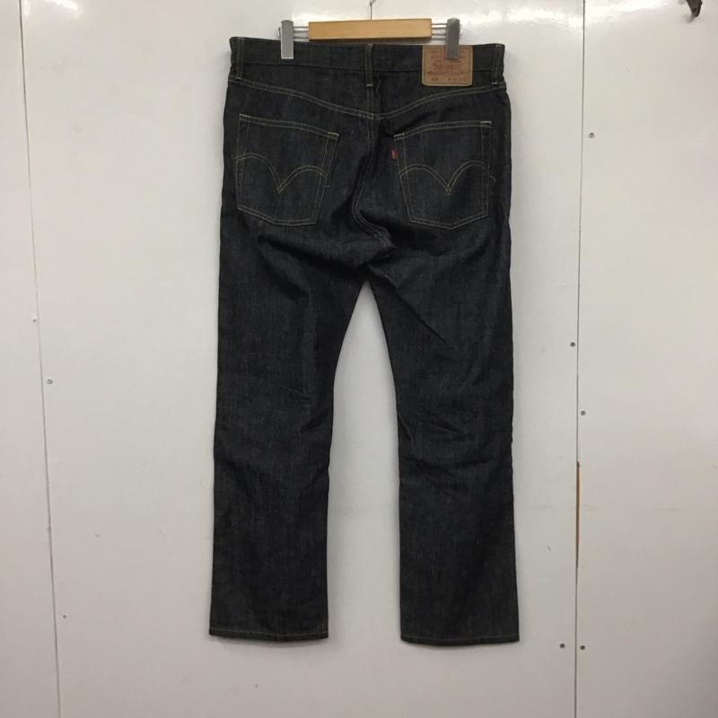 リーバイストラウスアンドコー Levi Strauss & co. パンツ デニム、ジーンズ デニムパンツ ワイドパンツ カジュアルパンツ ストレッチパンツ 36 無地 インディゴ / インディゴ / メンズ USED 古着 中古 10139522