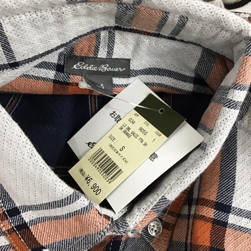 エディーバウアー Eddie Bauer シャツ、ブラウス 長袖 長袖シャツ カラーシャツ ポケットシャツ 長袖カットソー チェックシャツ S チェック マルチカラー / マルチカラー /  メンズ USED 古着 中古 10112842
