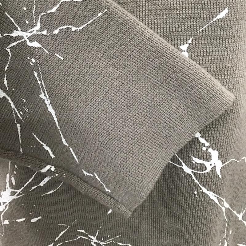 ステュディオス STUDIOUS ニット、セーター 長袖 107430006 ランダムペイントミラノリブ 長袖ニット リブニット セーター クルーネック 1 総柄 ベージュ / ベージュ / メンズ USED 古着 中古 10107792