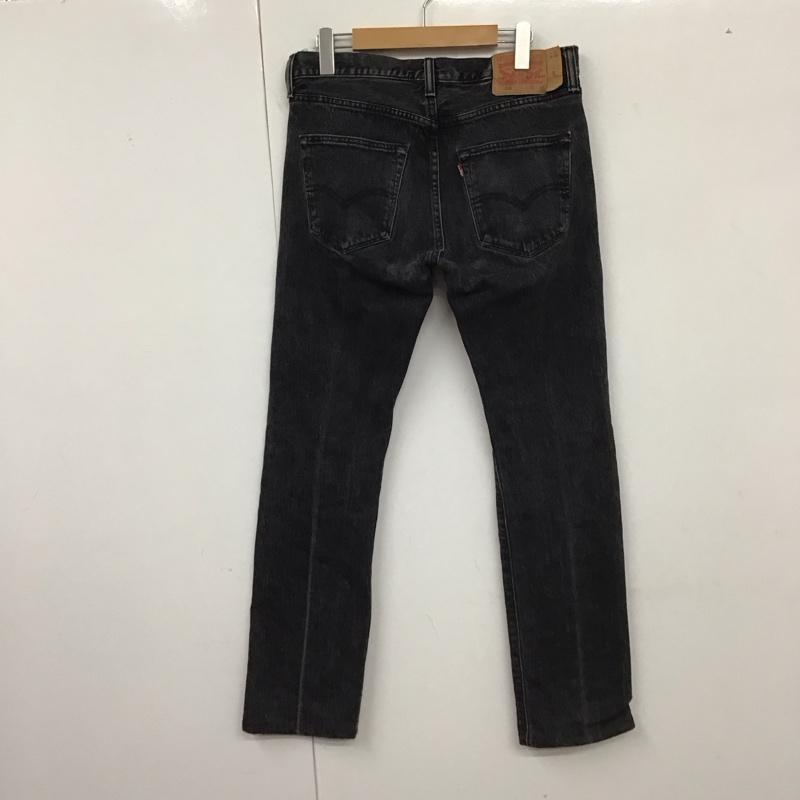 リーバイス Levi s パンツ デニム、ジーンズ 33インチ 無地 黒 / ブラック / メンズ USED 古着 中古 10129921