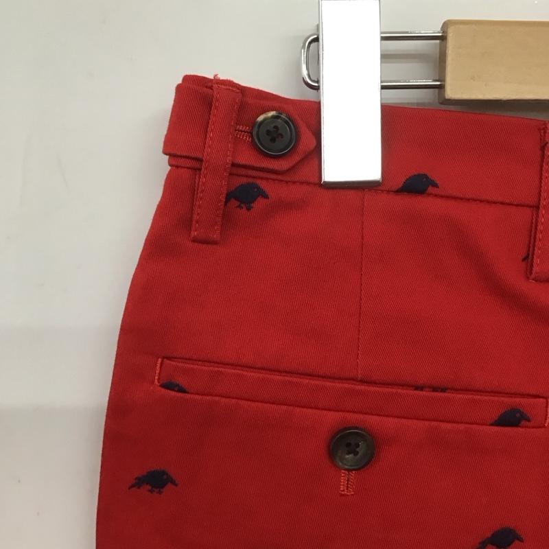 ポールスミス Paul Smith パンツ ショートパンツ ハーフパンツ ショートパンツ カジュアルパンツ M ロゴ、文字 赤 / レッド / メンズ USED 古着 中古 10138171