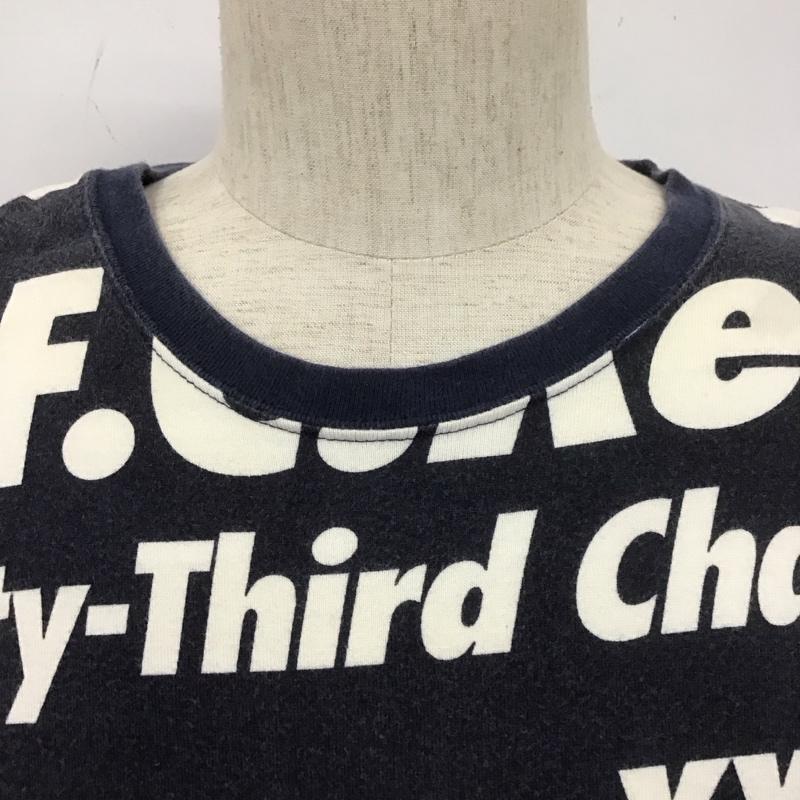 エフシーレアルブリストル F.C.Real Bristol Tシャツ 半袖 fcrb-150003 半袖カットソー プリントTシャツ クルーネックカットソー S ロゴ、文字 白 / ホワイト / X 紺 / ネイビー / メンズ USED 古着 中古 10107743