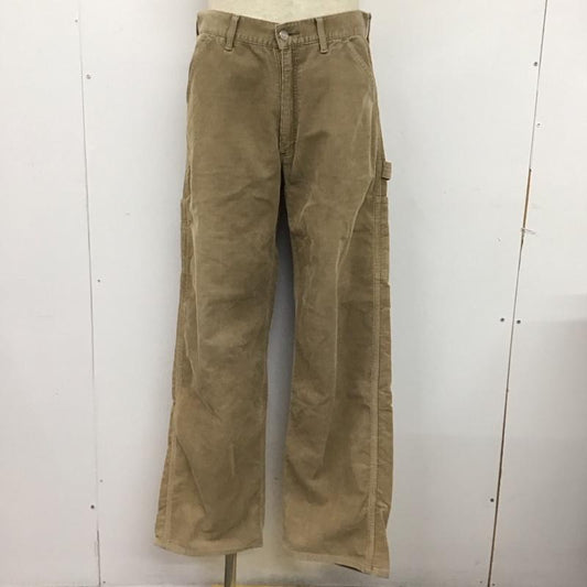 カーハート Carhartt パンツ デニム、ジーンズ コーデュロイパンツ ストレートパンツ カジュアルパンツ 32インチ 無地 ベージュ / ベージュ /  メンズ USED 古着 中古 10124788
