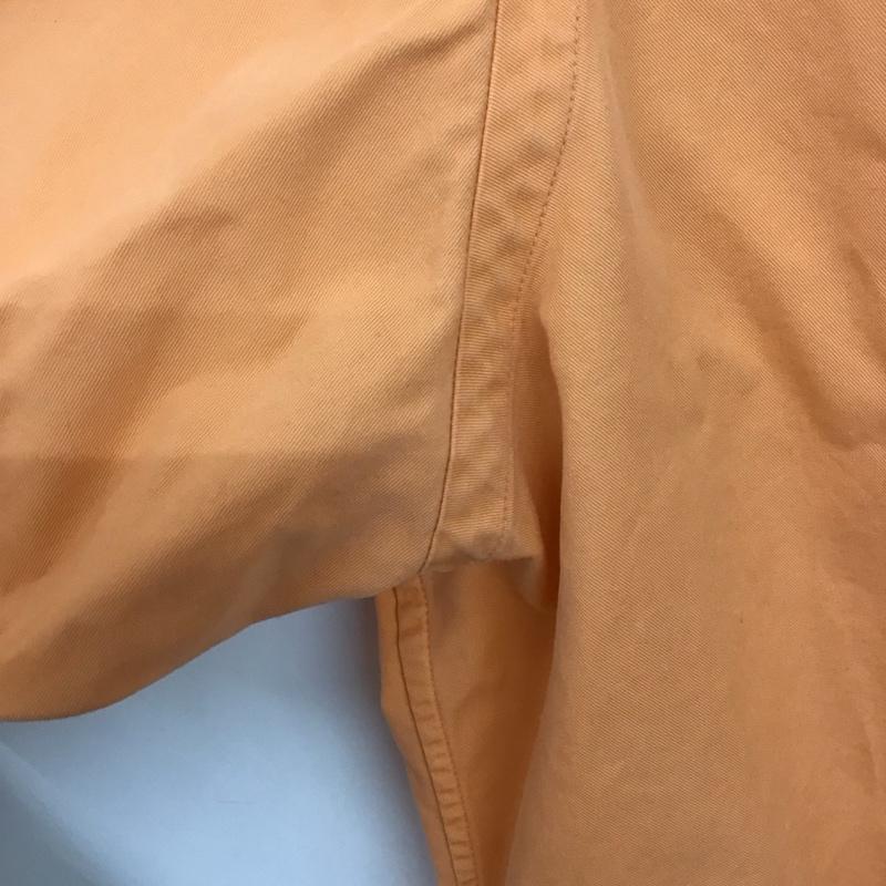 ラルフローレン RALPHLAUREN シャツ、ブラウス 半袖 XL 無地 橙 / オレンジ / レディース USED 古着 中古 10130064