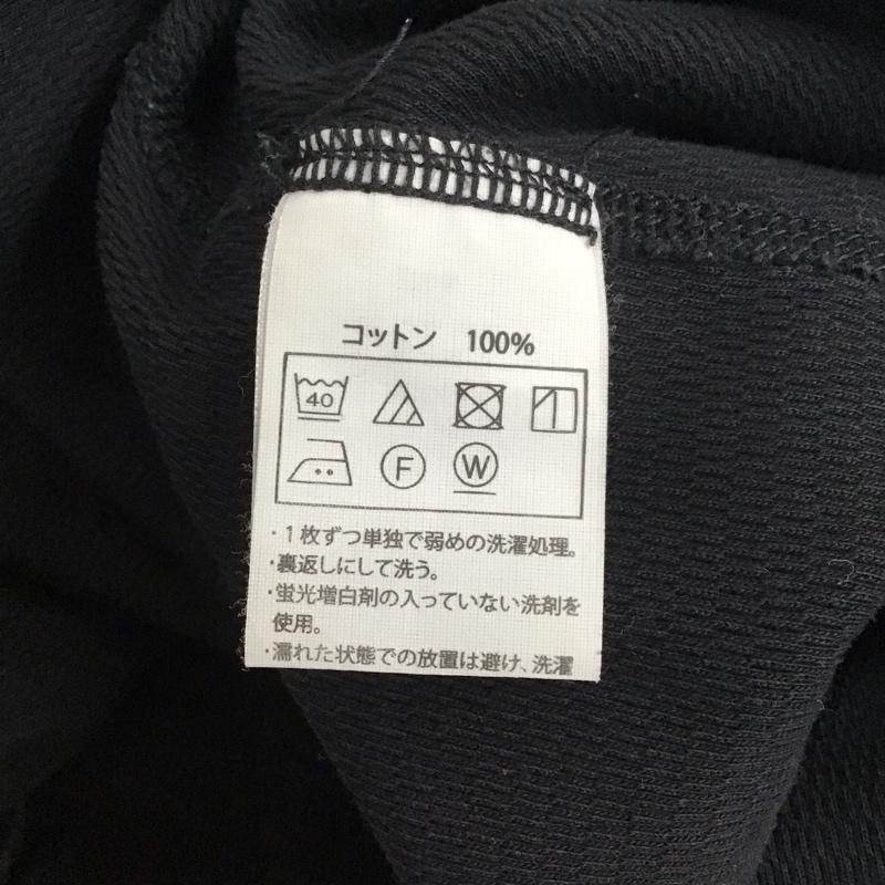 クーティー COOTIE カットソー 長袖 長袖カットソー クルーネックカットソー ロングスリーブカットソー 無地Tシャツ L 無地 黒 / ブラック /  メンズ USED 古着 中古 10110868