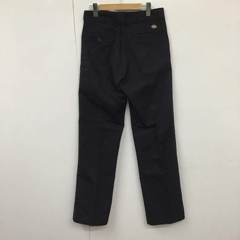 ディッキーズ Dickies パンツ ワークパンツ、ペインターパンツ 30インチ 無地 黒 / ブラック / メンズ USED 古着 中古 10130445