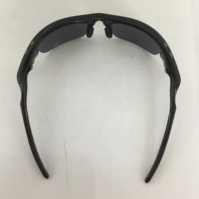 オークリー OAKLEY めがね・サングラス サングラス OO9162-01 FAST JACKET スポーツサングラス 箱有 ミラーレンズ ロゴ、文字 黒 / ブラック / メンズ USED 古着 中古 10126897