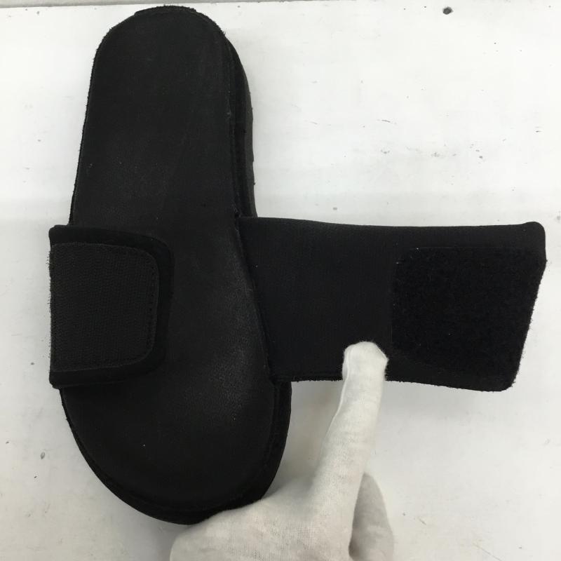 アグ UGG サンダル サンダル 23.5cm ロゴ、文字 黒 / ブラック / レディース USED 古着 中古 10133952