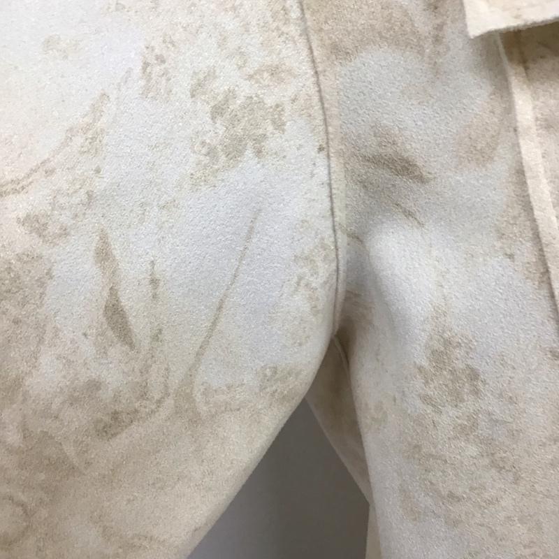 ザラ ZARA ジャケット、上着 ジャケット、ブレザー 8372 524 712 フェイクスエード M アイボリー / アイボリー / X ベージュ / ベージュ / レディース USED 古着 中古 10122068