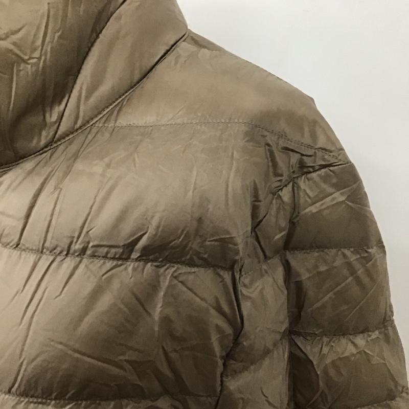 ユニクロ UNIQLO ジャケット、上着 ジャケット、ブレザー 211-173350 ウルトラライトダウン ダウンジャケット ジップアップジャケット XL 無地 茶 / ブラウン / レディース USED 古着 中古 10118003