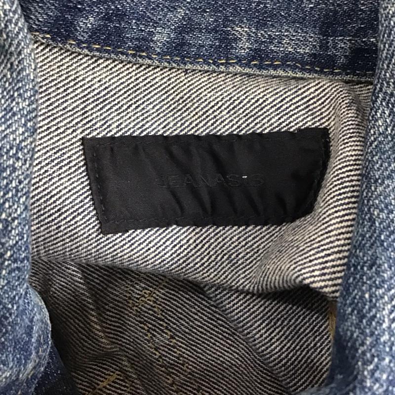 ジーナシス JEANASIS ジャケット、上着 ジャケット、ブレザー js150753ad Gジャン FREE 無地 インディゴ / インディゴ / レディース USED 古着 中古 10120284