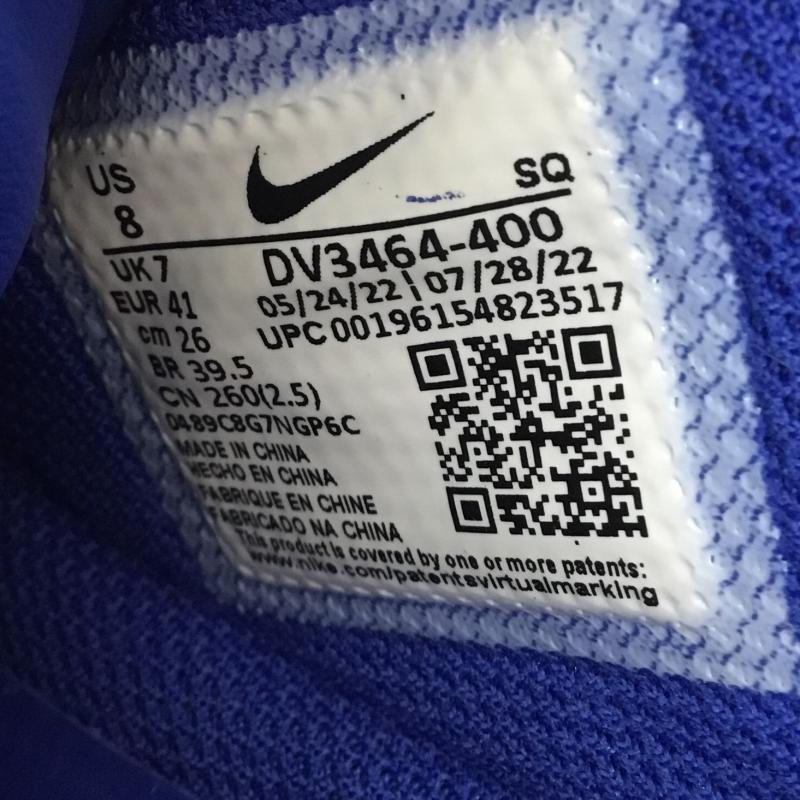 ナイキ NIKE スニーカー スニーカー DV3464-400 AMBUSH × Nike Air Force 1 Low Game Royal and Vivid Sulfur アンブッシュ 26.0cm ロゴ、文字 青 / ブルー / メンズ USED 古着 中古 10112279