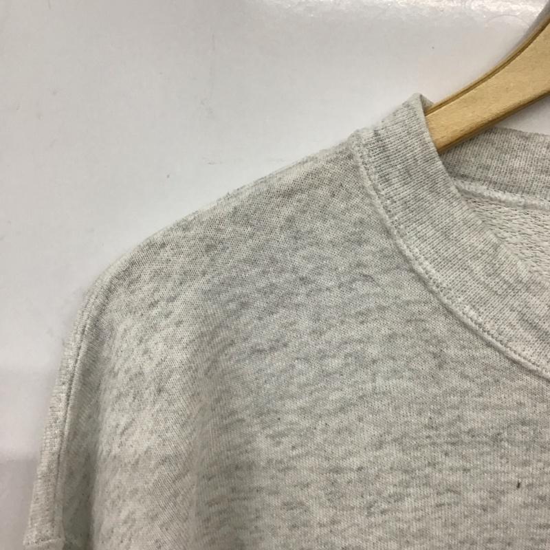 アディダス adidas トレーナー 長袖 プリント 灰 / グレー / メンズ USED 古着 中古 10134626