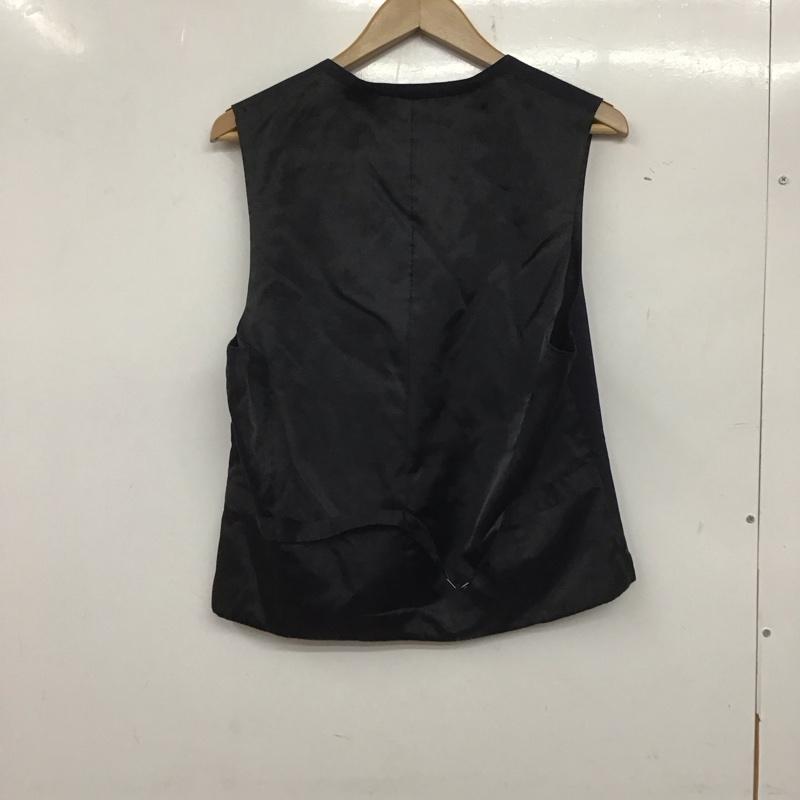 ブラックレーベルクレストブリッジ BLACK LABEL CRESTBRIDGE ベスト ベスト カジュアルベスト ノースリーブカットソー 前ボタン L 無地 紺 / ネイビー / メンズ USED 古着 中古 10139598