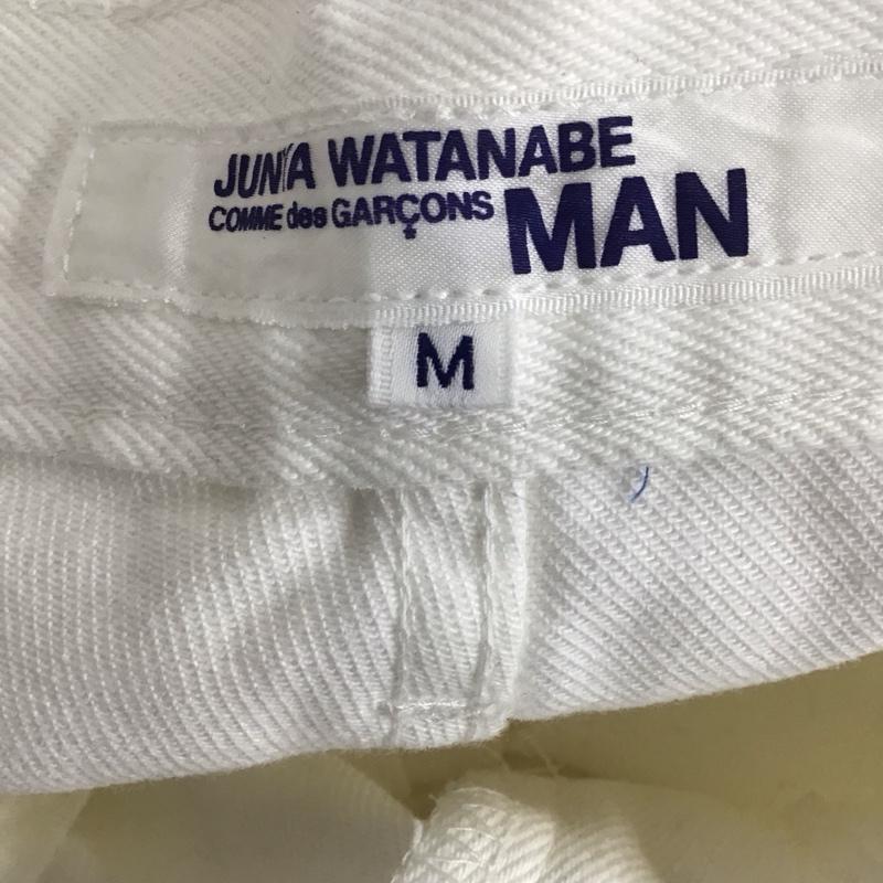 ジュンヤワタナベコムデギャルソンマン JUNYA WATANABE COMME des GARCONS MAN パンツ デニム、ジーンズ WI-P010 M 無地 白 / ホワイト /  メンズ USED 古着 中古 10128518