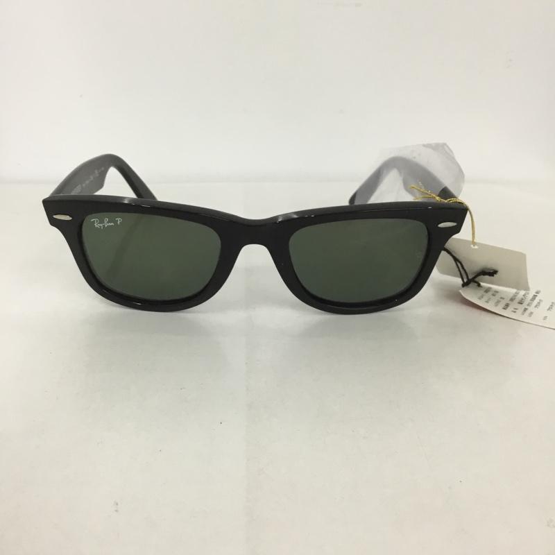 レイバン Ray-Ban めがね・サングラス サングラス RB2140 WAYFARER カラーレンズ 箱有 ロゴ、文字 黒 / ブラック / メンズ USED 古着 中古 10126460