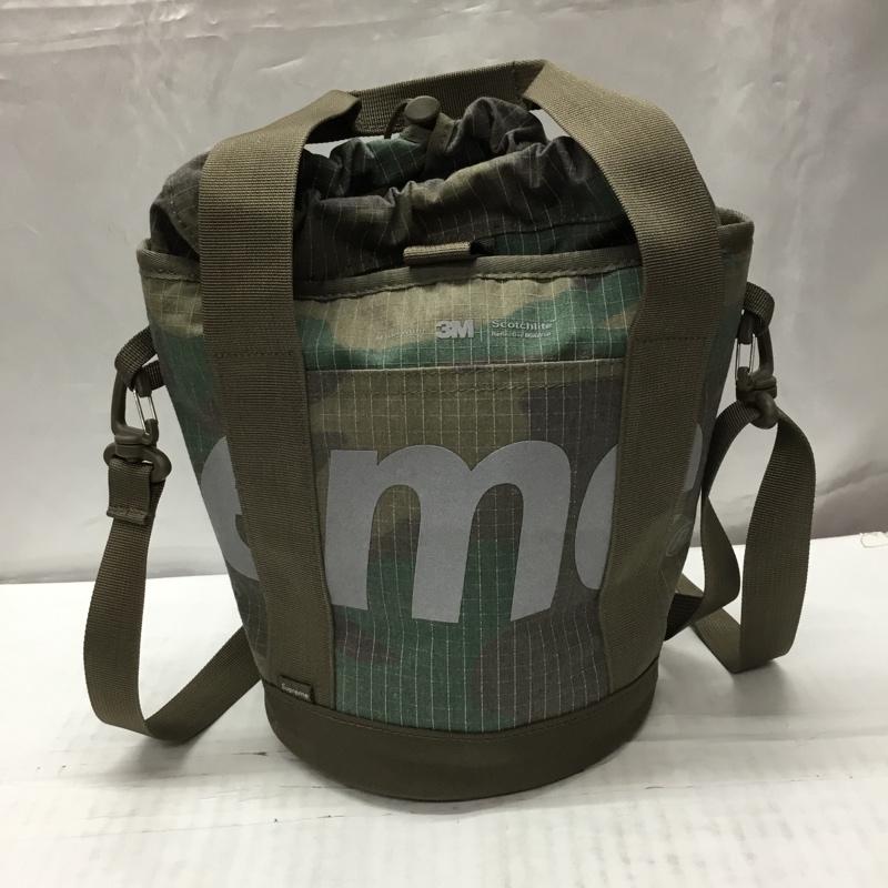 シュプリーム Supreme ショルダーバッグ ショルダーバッグ Cinch Bag ハンドバッグ 2WAY 3M 迷彩 カモ柄 巾着 24SS ロゴ、文字 カーキ / カーキ / メンズ USED 古着 中古 10109391