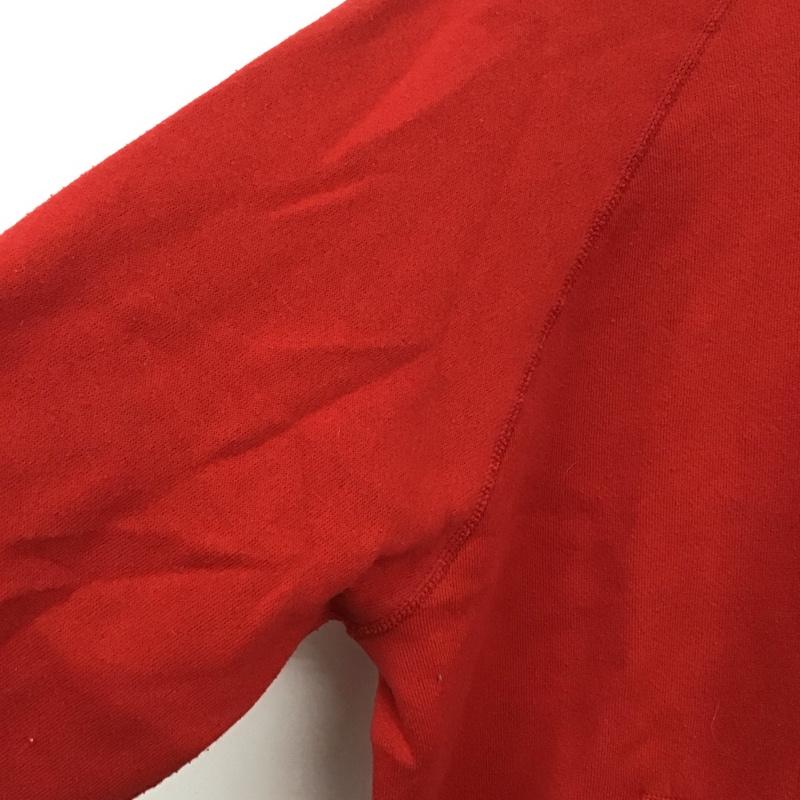 古着 USED パーカー 長袖 長袖パーカー プルオーバーパーカー スウェット 90s L 無地 赤 / レッド / メンズ USED 古着 中古 10131377