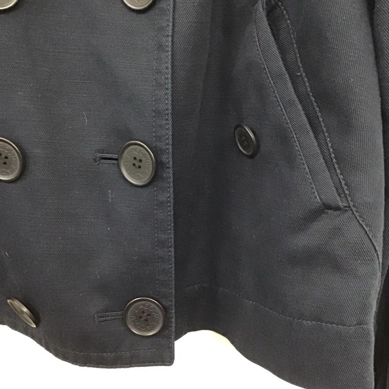 ラコステ LACOSTE ジャケット、上着 ジャケット、ブレザー カジュアルジャケット アウター カラージャケット 40 無地 紺 / ネイビー / レディース USED 古着 中古 10134096