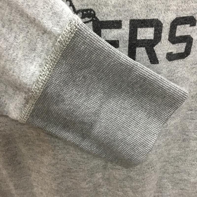 チャンピオン Champion カットソー 長袖 長袖カットソー クルーネックカットソー ロングスリーブカットソー ラグラン XL プリント 灰 / グレー /  メンズ USED 古着 中古 10108441