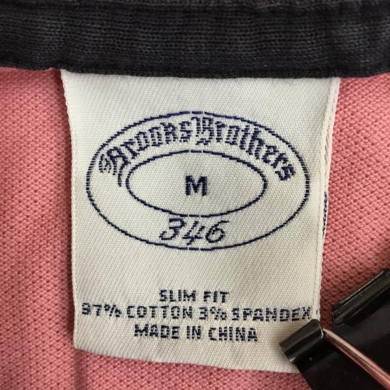 ブルックスブラザーズ BROOKS BROTHERS ポロシャツ 半袖 M ワンポイント 桃 / ピンク / レディース USED 古着 中古 10139441