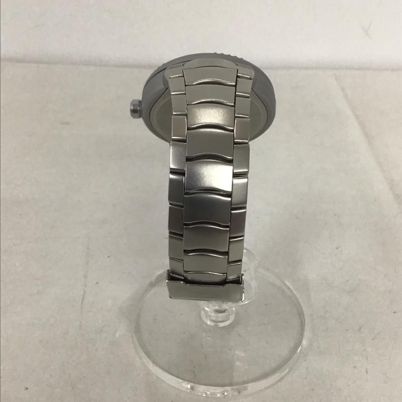タイメックス TIMEX 腕時計 デジタル i-control REEFGEAR ロゴ、文字 銀 / シルバー / X 青 / ブルー / メンズ USED 古着 中古 10132451