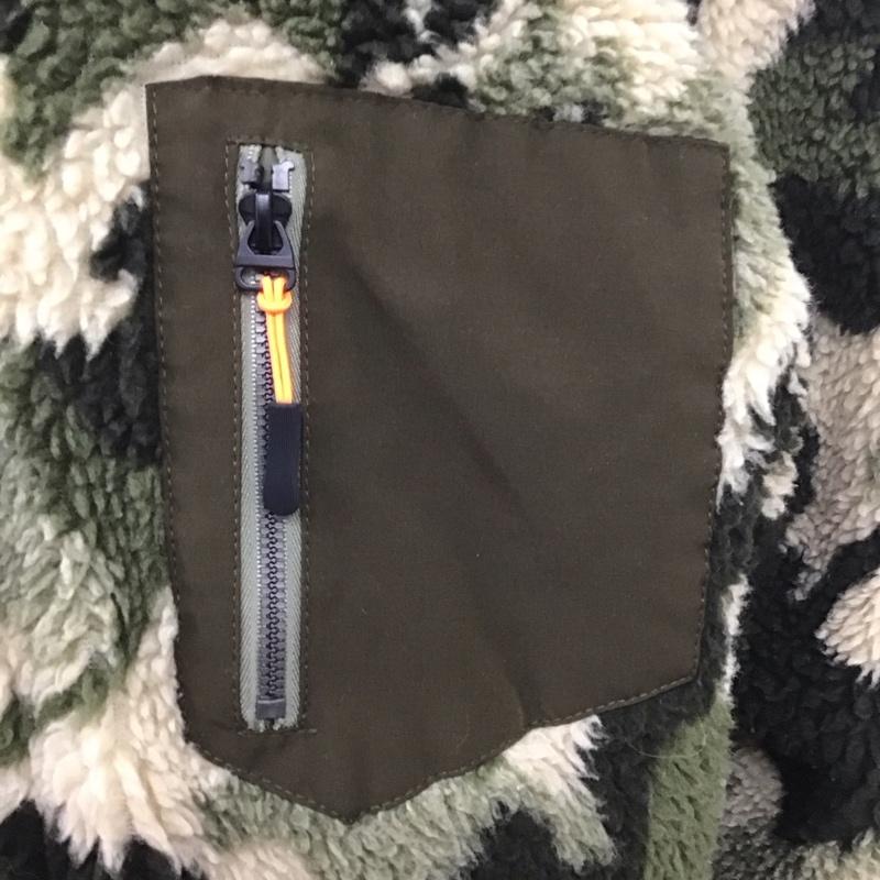 ザラ ZARA ジャケット、上着 ジャケット、ブレザー ジップアップジャケット パーカージャケット アウター ボアジャケット カモフラージュ柄・迷彩 マルチカラー / マルチカラー /  メンズ USED 古着 中古 10125773