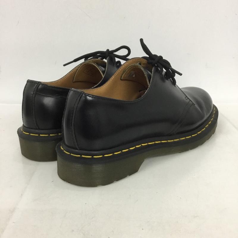 ドクターマーチン Dr.Martens 革靴 革靴 10085 3ホールシューズ UK8 US:9 無地 黒 / ブラック / メンズ USED 古着 中古 10136302