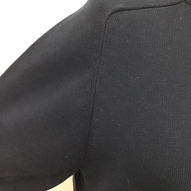 スローン SLOANE カットソー 半袖 半袖ニットカットソー クルーネックカットソー 半袖セーター 1 無地 紺 / ネイビー / レディース USED 古着 中古 10115744